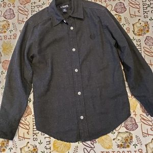 Boys chaps button down shirt